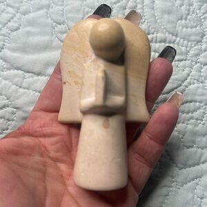 Soapstone angel fair trade association made in Kenya